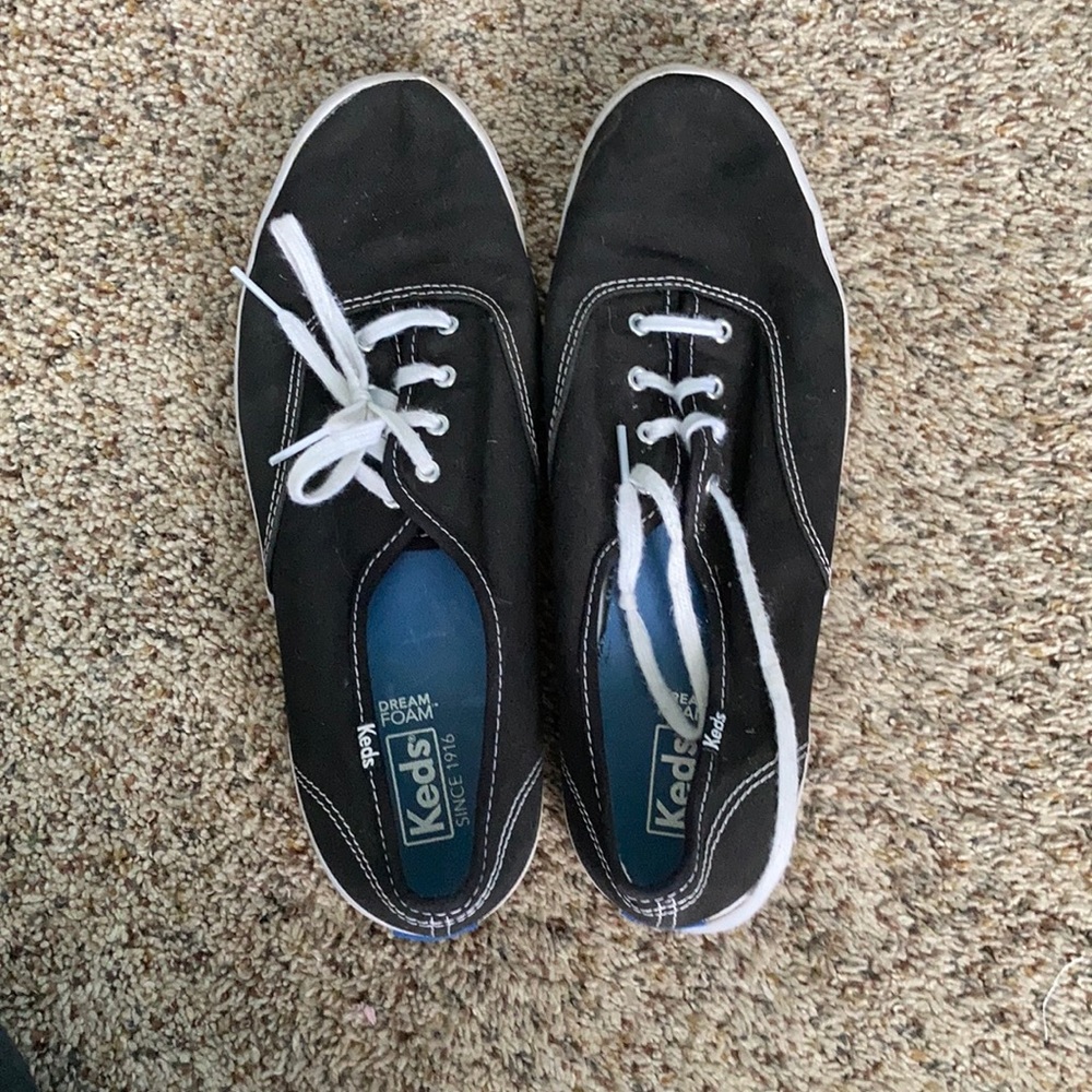 Black shoes from Keds